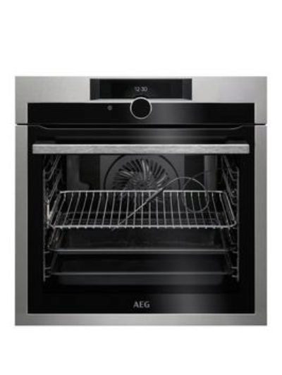 Aeg Bpe842720M 60Cm Electric Built In Single Oven - Stainless Steel Aeg Bpe842720M 60Cm Electric Built In Single Oven - Stainless Steel